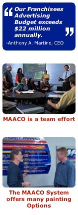 Maaco Collision Repair & Auto Painting a franchise opportunity from Franchise Genius