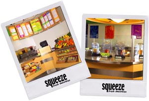 Squeeze Fresh Smoothies a franchise opportunity from Franchise Genius